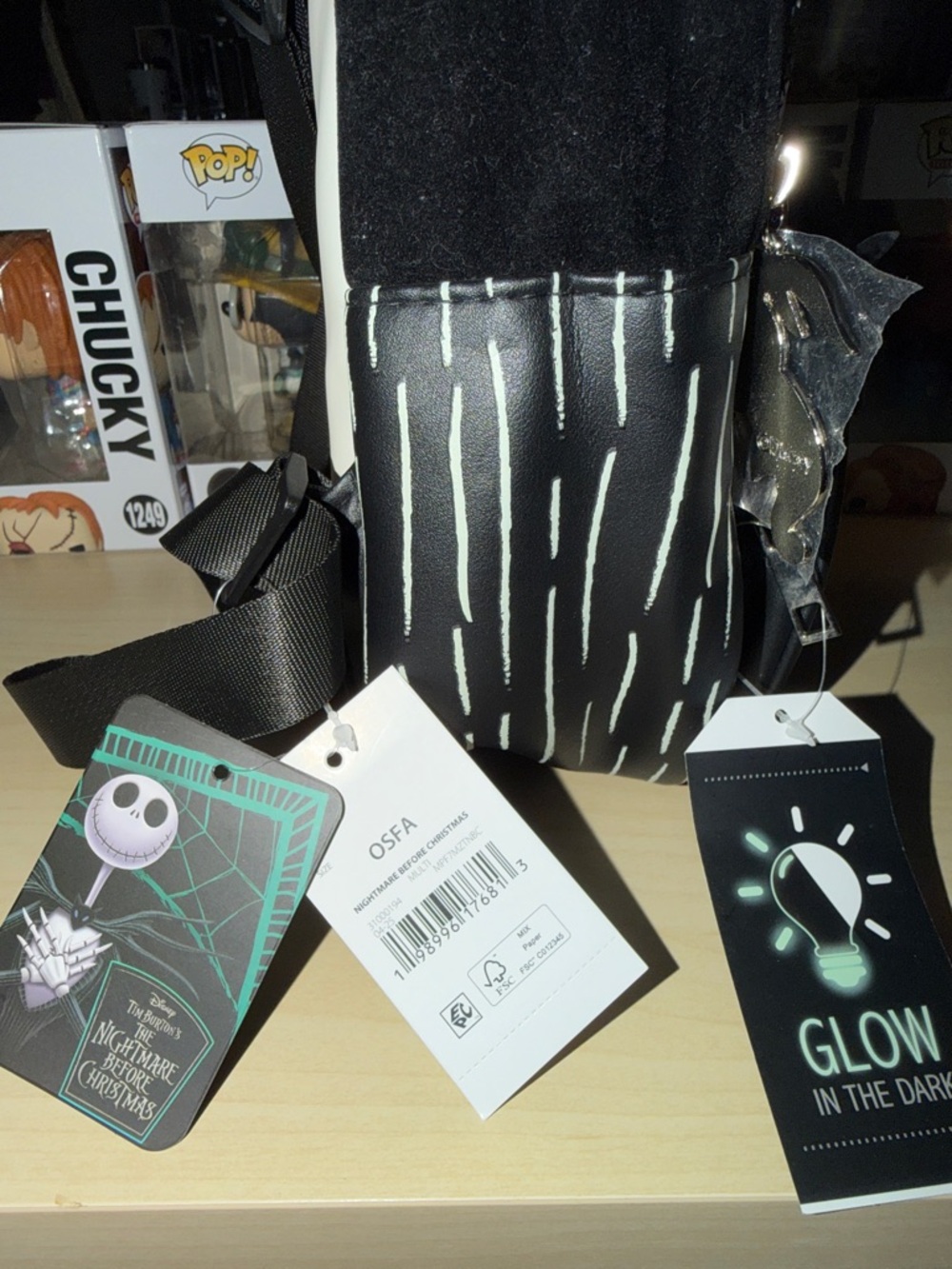 Disney Jack Skellington Mini Backpack - Picture 2 of 9